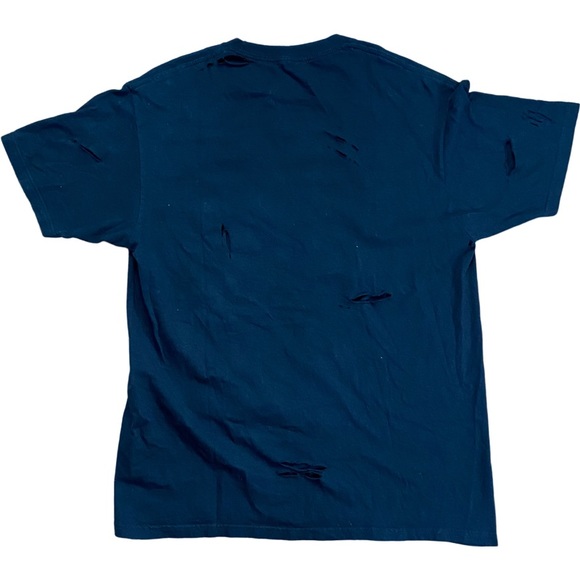 Custom Death Row Records Destructed Flames Tee - Picture 3 of 6